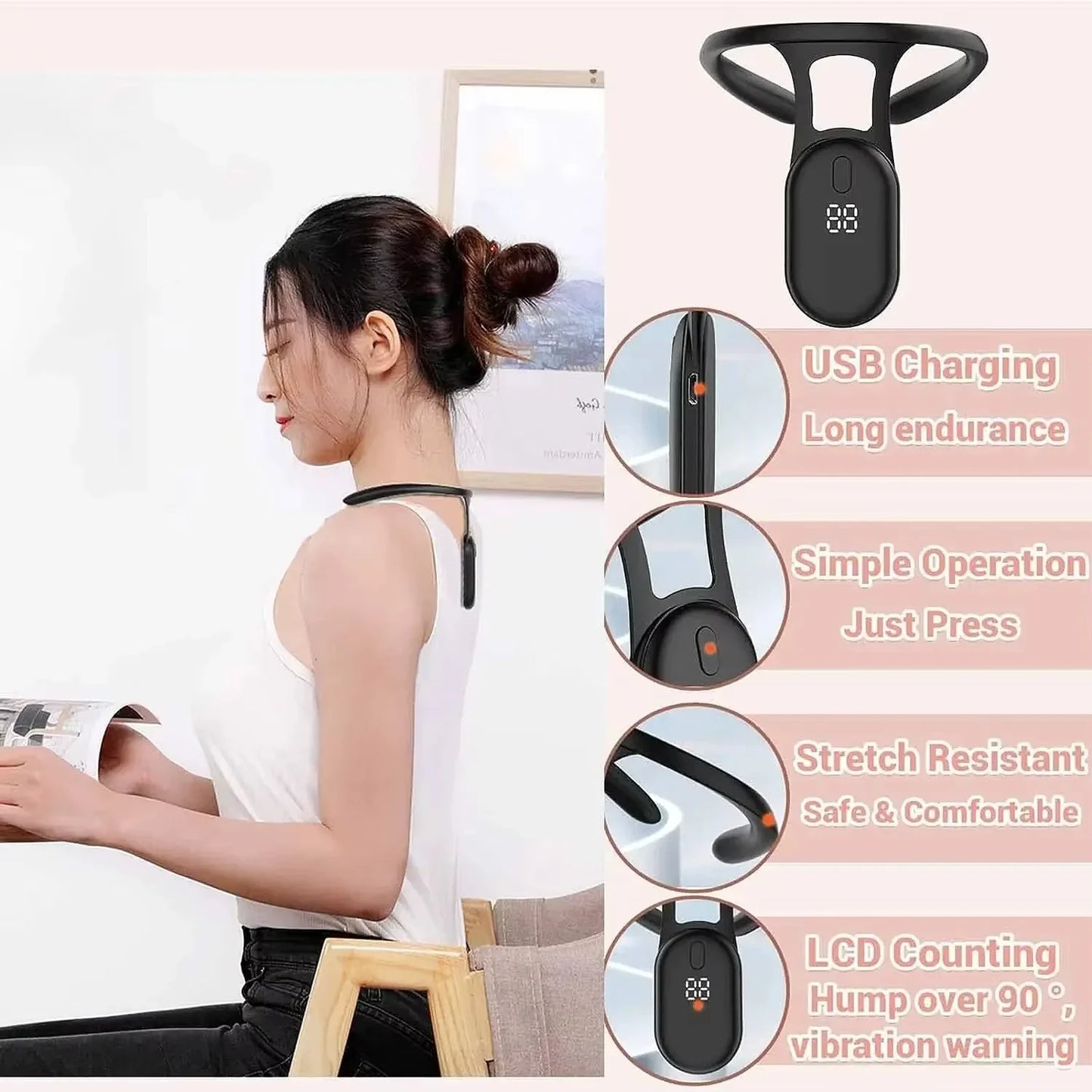 NESLEMY™ Pain Relief & Posture Corrector for Men & Women