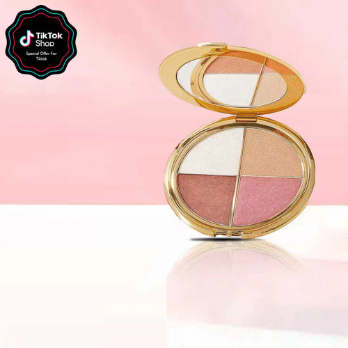 ☄️Last 3 hours 60% off⏰eye & cheek palette - eyeshadow and highlighter makeup (with Detachable Brush)