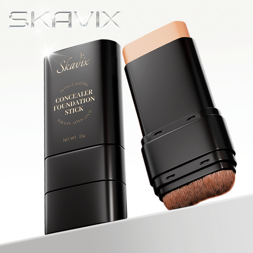 Skavix™ Foundation Concealer Stick Double-Ended Brush